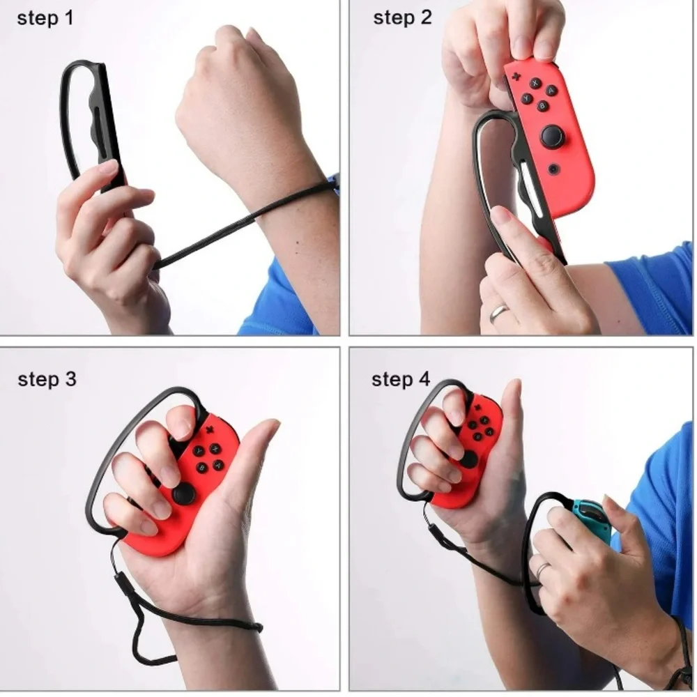 Fitness Boxing HandGrips for Nintendo Switch JoyCon-2 Pack(Not including Joycon）